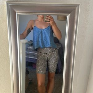 Free People Denim Tank